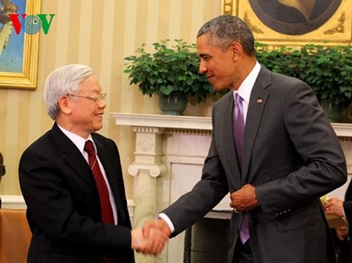 ສືມວນຊົນເອີລົບຕີລາຄາຄວາມໝາຍການຢ້ຽມຢາມອາເມລິກາຂອງທ່ານເລຂາທິການໃຫຍ່ຫງວຽນຟຸຈ້ອງ